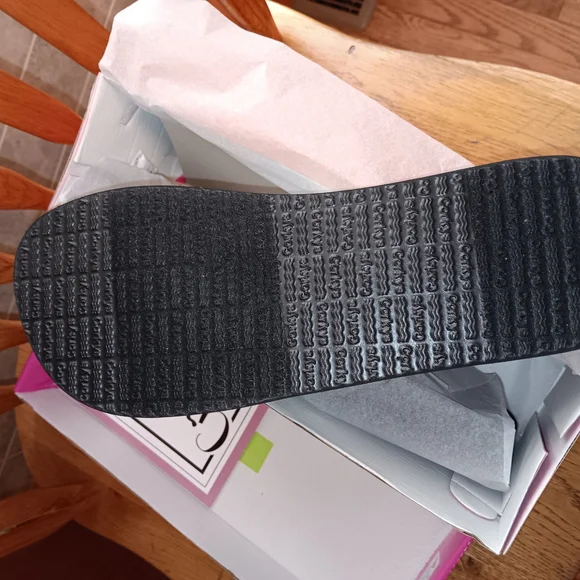 Corkys Black and Blue Tie-Dye Sandals - Picture 2 of 4